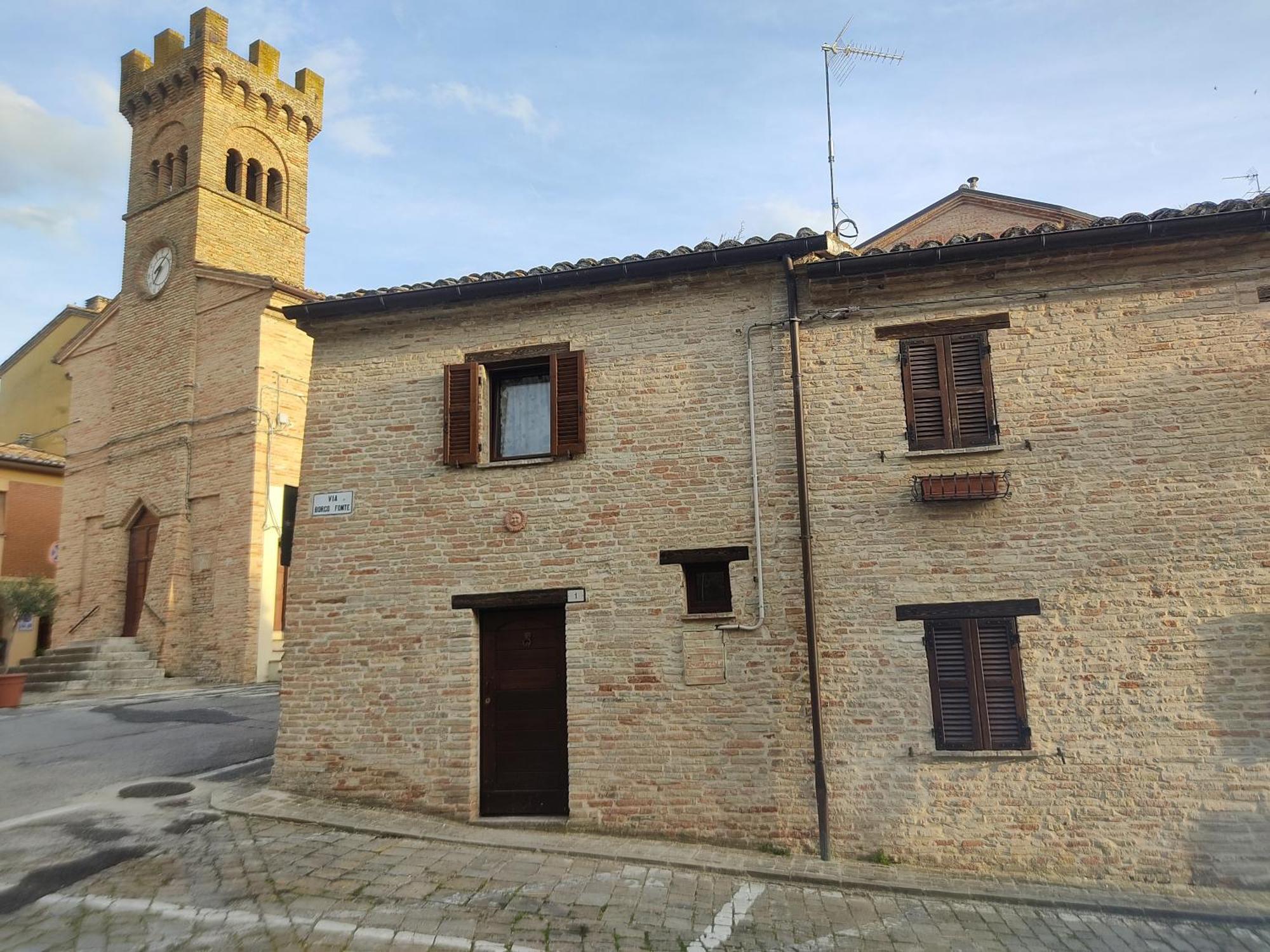 Villa Casa Borgo Fonte à Castelleone di Suasa Extérieur photo